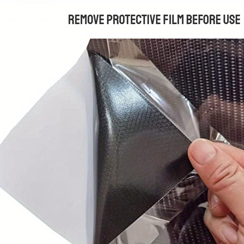 Carbon Fibre Gloss Wrap - 30X152cm, Waterproof, Suitable for Cars/Motorcycles, Interior and Exterior