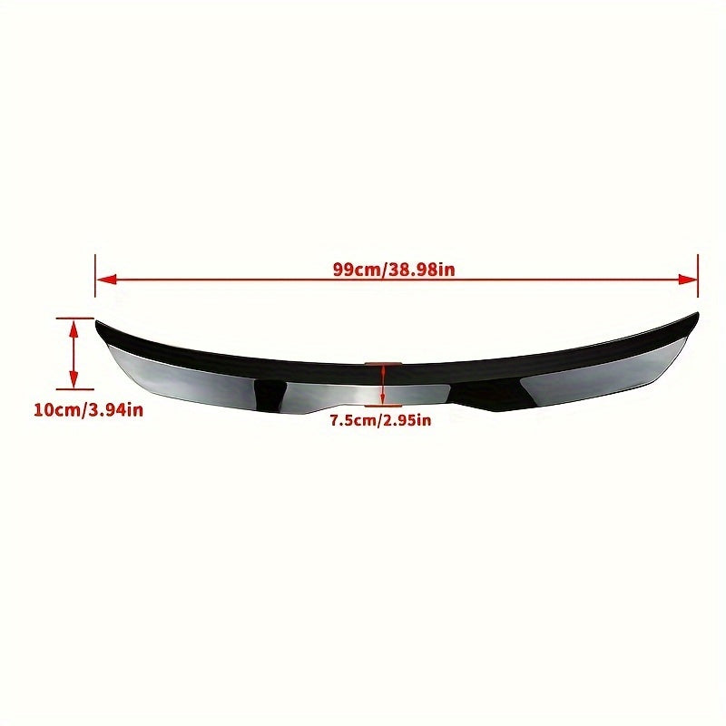 BMW 1 SERIES F20/F21 Rear Roof Spoiler, 2012-2020 / Easy to apply