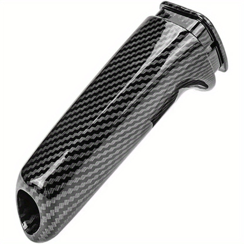 BMW 1, 2, 3, 4, 5, 6 Series E46, E90, F10, F30, F20, E81, E87 - Black / Carbon Fibre Handrake Cover