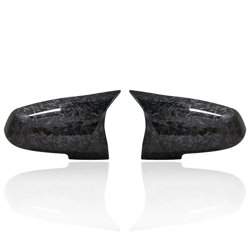 Bmw 1 Series Wing Mirror Cap F20 -  Gloss Black / Carbon Fibre Side / Forged Carbon - Also for BMW 2/3/4 SERIES all models down below.