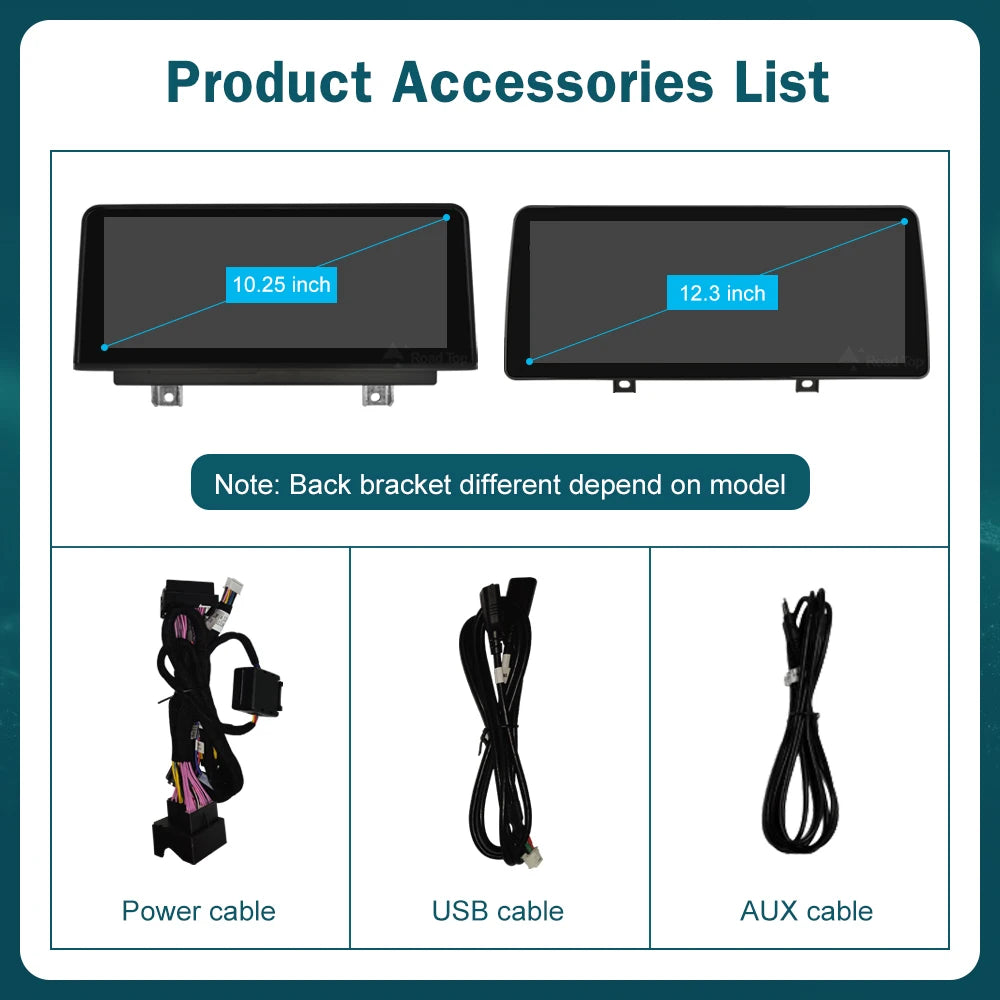 BMW 1 SERIES F20/F21 NBT Wireless CarPlay Android Auto Multimedia Display Screen