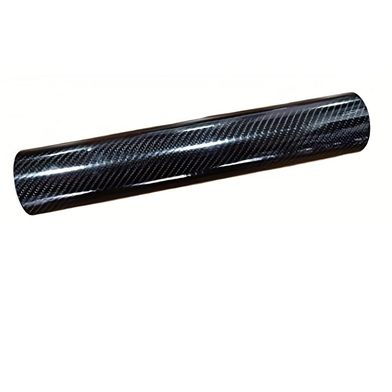 Carbon Fibre Gloss Wrap - 30X152cm, Waterproof, Suitable for Cars/Motorcycles, Interior and Exterior