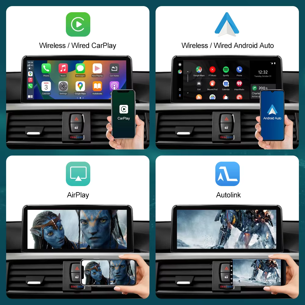BMW 1 SERIES F20/F21 NBT Wireless CarPlay Android Auto Multimedia Display Screen