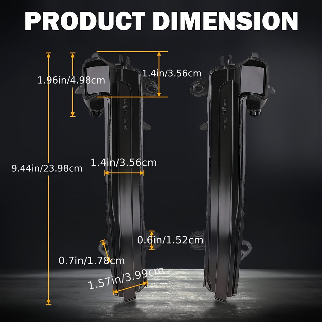 BMW 1 Series F20 F21 Dynamic Wing Mirror Indicators / 12v, 500-800 lumens